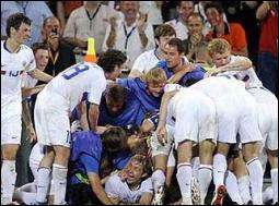 Россия выиграла у главных фаворитов Евро-2008