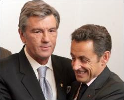 Ющенко згадав про Бастилію і запросив Саркозі в гості