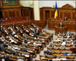 Рада приняла за основу проект Ющенко