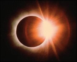 Українці спостерігатимуть сонячне затемнення 8 хвилин