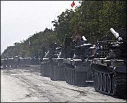 Российские военные начали уходить из Гори