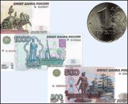 Рубль обвалился относительно доллара и евро