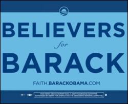 Обама продає віруючим наклейки на бампери