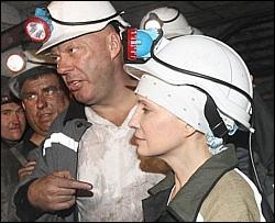 Тимошенко подняла шахтерам пенсии на 50% 