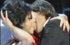 Тина Канделаки и Андрей Малахов целовались взасос на сцене (ФОТО)