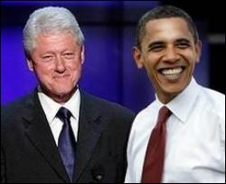 Билл Клинтон впервые агитировал за Барака Обаму