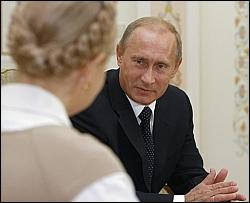 Путін обізвав Ющенка дрібним злодюжкою і захистив Тимошенко