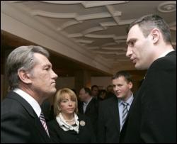 Виталий Кличко принял поздравления от Президента Украины