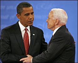У США пройшли останні дебати: Обама випереджає Маккейна