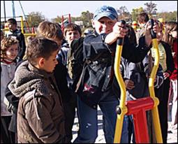 На тренажерному майданчику займатимуться безкоштовно