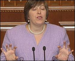 Ляпіна про бійку в Раді: "На мене налізло 150-кілограмове чудовисько, яке матюкалося"