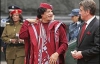 Каддафи показал Ющенко свою женскую охрану (ФОТО)