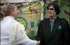 На встрече с Тимошенко Каддафи был в черном (ФОТО)