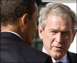 Буш не пустил Обаму в президентскую резиденцию