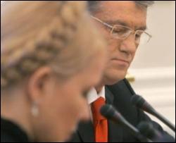 Ющенко поручил Тимошенко подавать газ в Европу