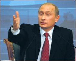 Путин за цену на газ советует злиться на нефтяных спекулянтов