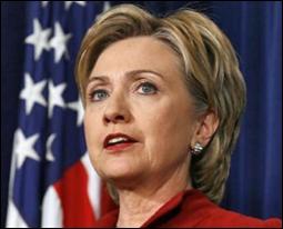 Сенат США одобрил кандидатуру Хиллари Клинтон на должность госсекретаря