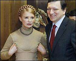 Баррозу посоветовал Ющенко поддержать правительство, а Тимошенко пригласил в гости