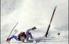 Гірськолижник ледь не розбився на тренуванні (ФОТО)