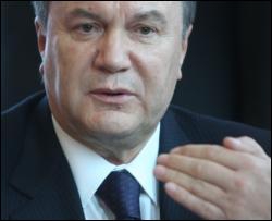 Янукович рассказал о своем разговоре с Ющенко
