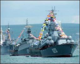 ЧФ Росії у Криму переведений в стан підвищеної бойової готовності