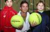 Вердаско учил детей играть в теннис (ФОТО)