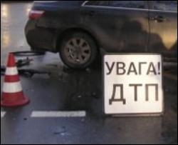 ДТП у Криму: автобус з пасажирами вбив пішохода і перекинувся