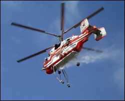В Чили разбился пожарный вертолет: 14 человек погибли