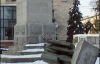 Пам"ятник Леніну розбили на уламки