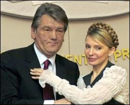 Ющенко предлагает Тимошенко не ссориться до июля