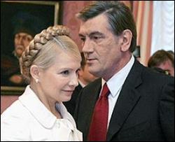 Ющенко и Тимошенко договорились оставить Стельмаха?