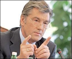 Ющенко дал Черновецкому 10 дней на решение проблем Киева