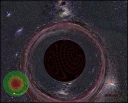 Учені показали світ зсередини чорної дірки