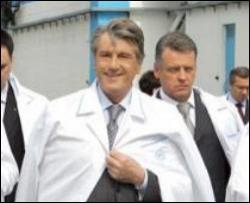 Недовольный Ющенко обозвал работника &amp;quot;молдаванином&amp;quot; 