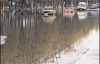 В столице снова затопило припаркованные авто (ФОТО)