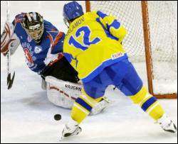 Сборная Украины по хоккею опустилась на 20 место в мире