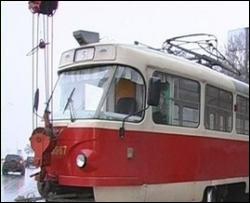 В Киеве столкнулись два трамвая: есть жертвы 