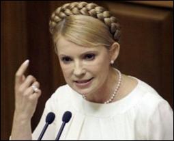 Тимошенко пожалкувала, що помаранчева революція привела Ющенка до влади