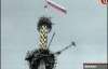 Впервые за 18 лет на Останкинскую башню подняли российский флаг
