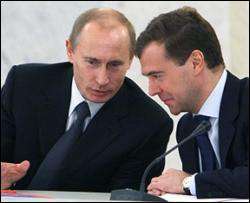 Каждый четвертый россиянин считает тандем Путина и Медведева неэффективным