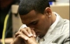 Крис Браун за избиение Рианны попал на 5 лет под надзор полиции (ФОТО)