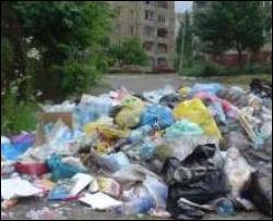 Тернопіль за тиждень перетворився на сміттєзвалище