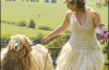 Свадебное платье пошили из овечьей шерсти