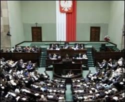 Польща прийняла резолюцію на знак перекручування історії Росією
