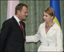 Тимошенко не нашла полчаса для польского премьера