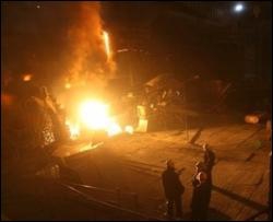 На "Запоріжсталі" у доменному цеху сталася пожежа