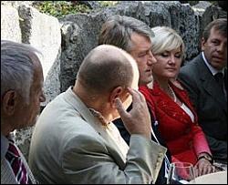 Охрана Ющенко оттолкнула норвежского писателя