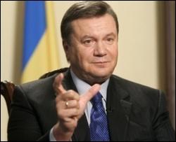 Янукович не понимает, как расходуется газ в Украине
