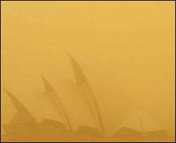 Сидней накрыла сильная пыльная буря