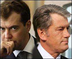 Встреча Ющенко и Медведева обойдется пожиманием рук для фото?